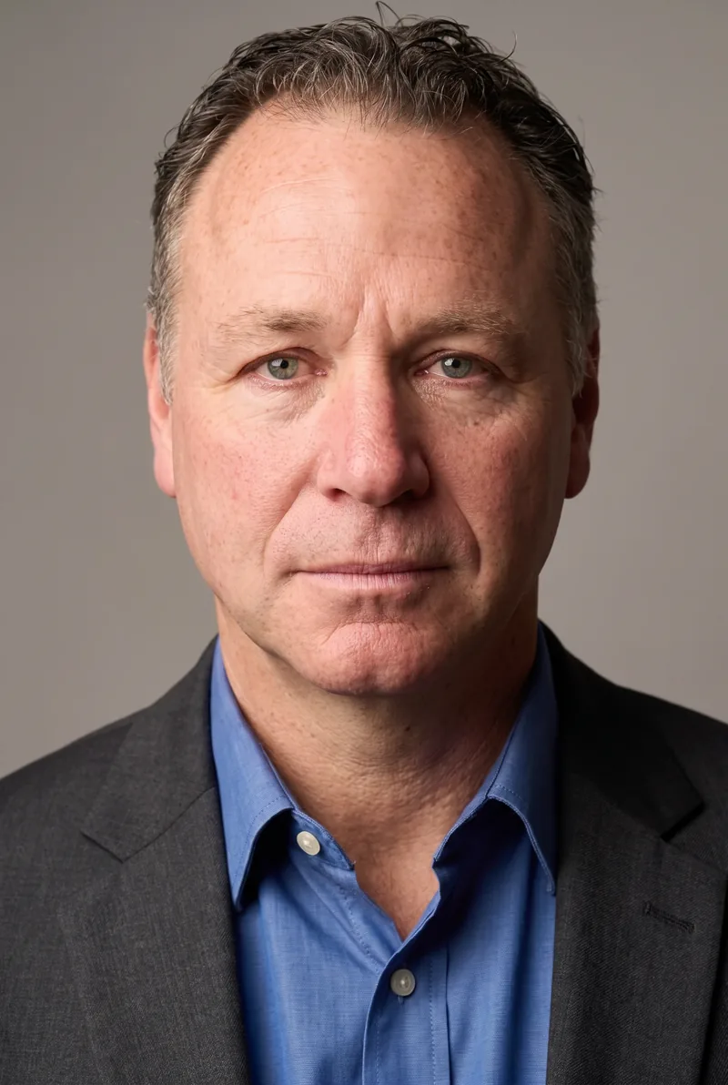 AI-generated portrait of Trent Innes, keynote speaker