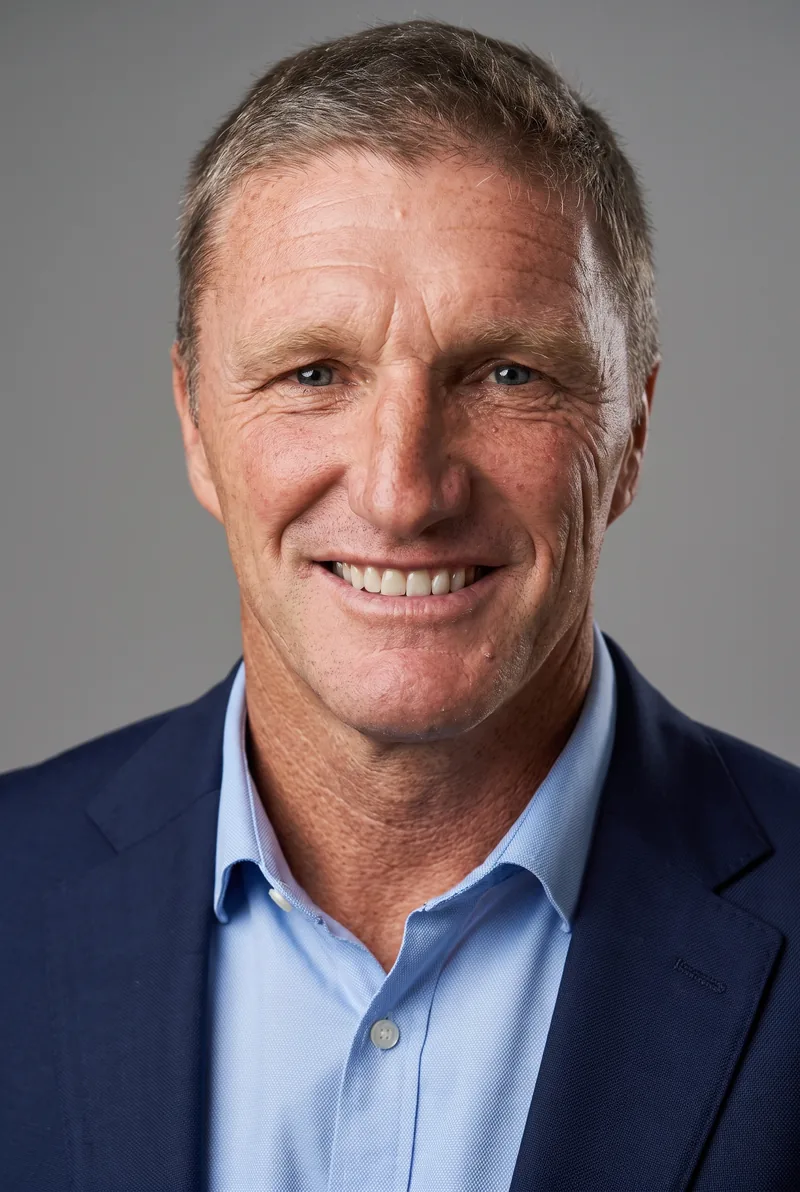 AI-generated portrait of Trevor Hendy, keynote speaker