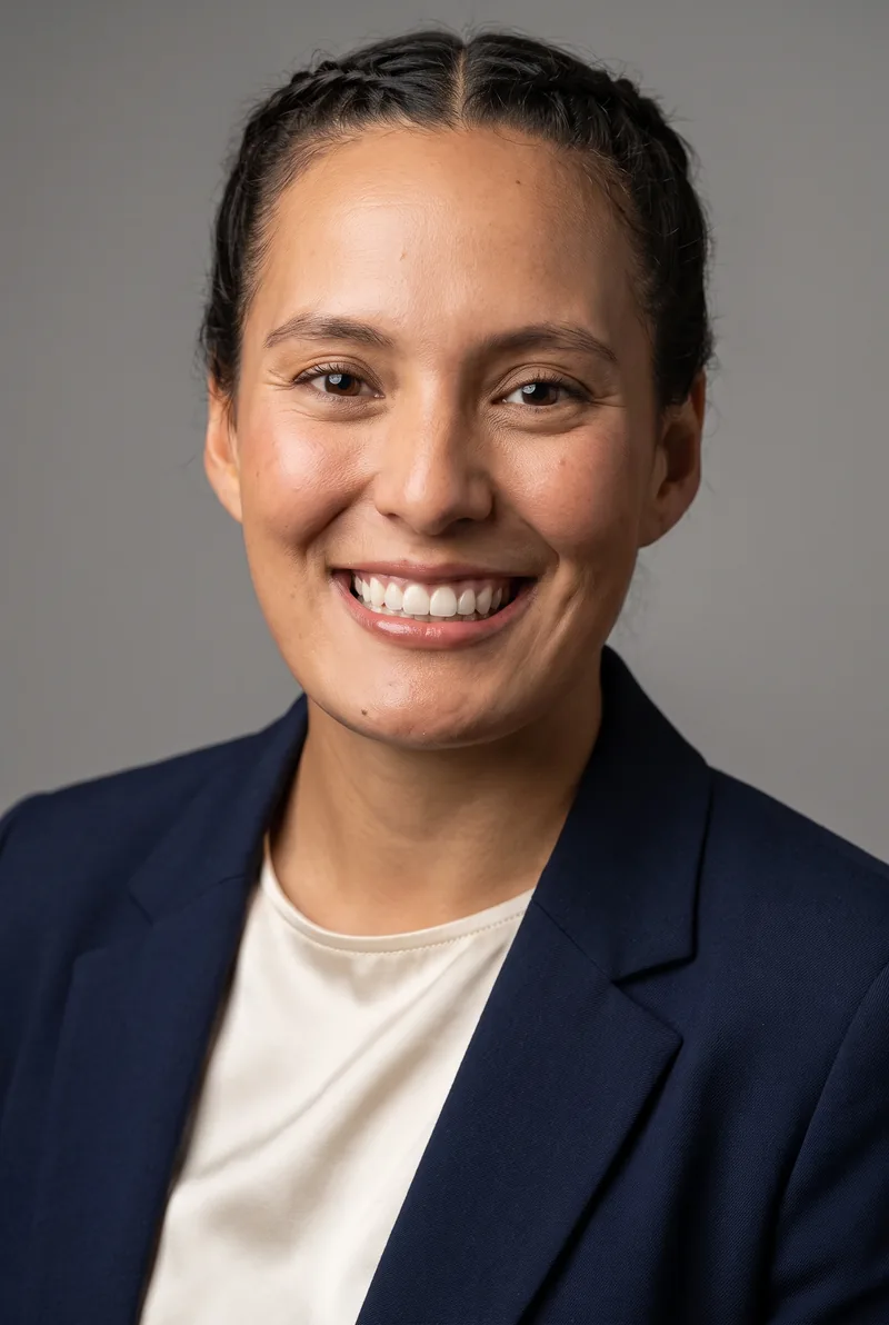 AI-generated portrait of Tyla King, keynote speaker