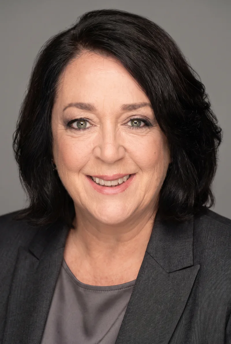 AI-generated portrait of Wendy Harmer, keynote speaker