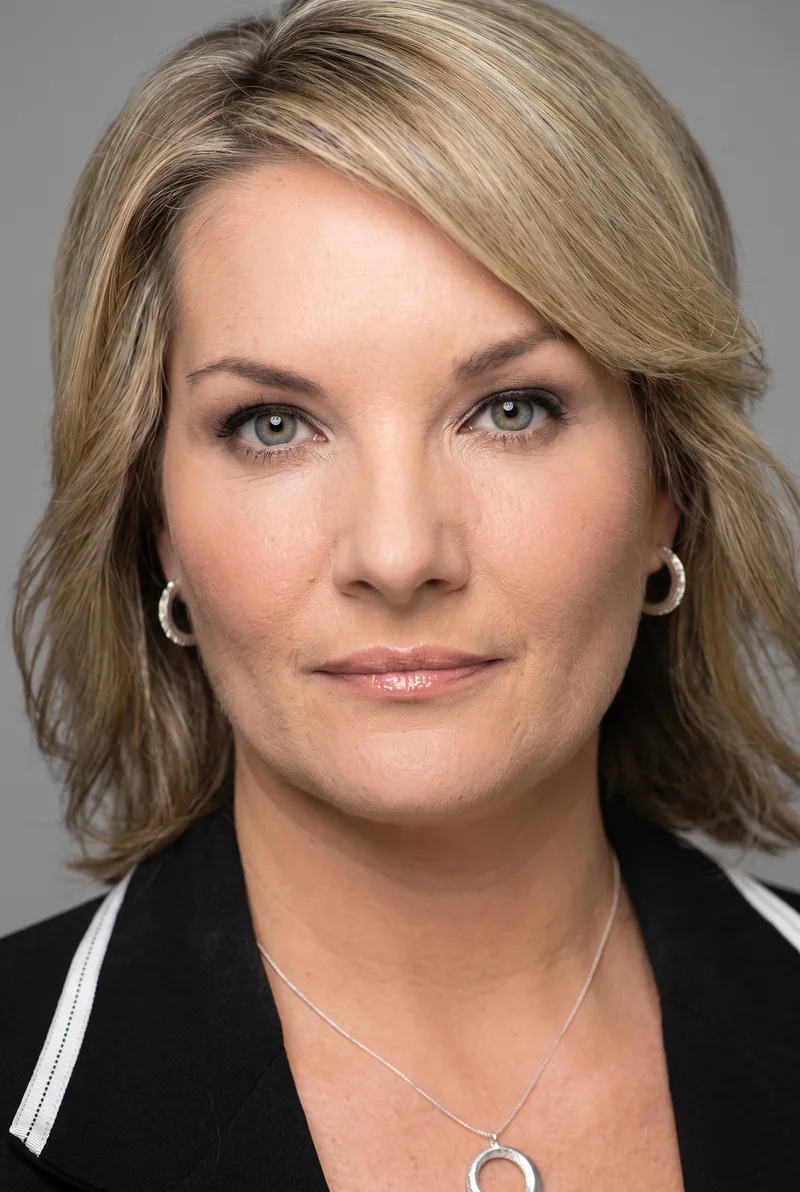 AI-generated portrait of Whitney Fitzsimmons, keynote speaker